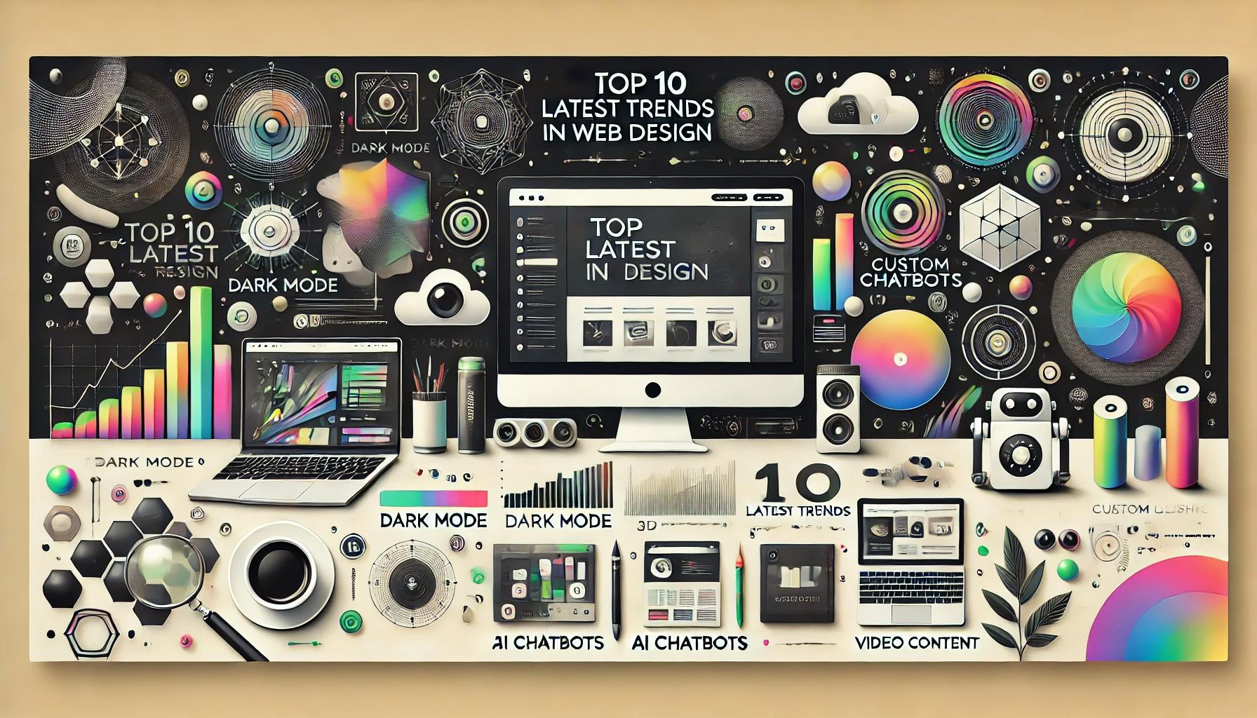 Top 10 najnovších trendov v dizajne webstránok